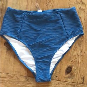 High waist swim bottoms